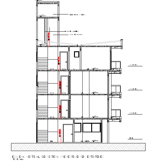 Projeto PPCI – sistema preventivo de extintores em uma edificação residencial